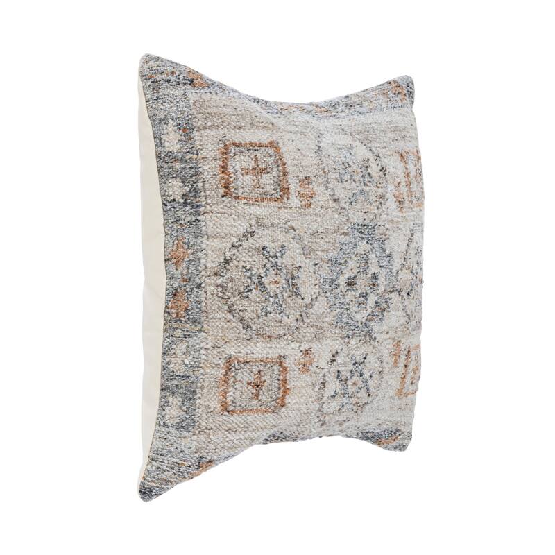 Villa by Classic Home Lukens Fabric Throw Pillow