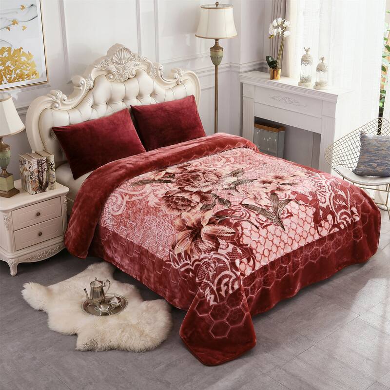 Heavy Korean Mink Fleece King Size Blanket