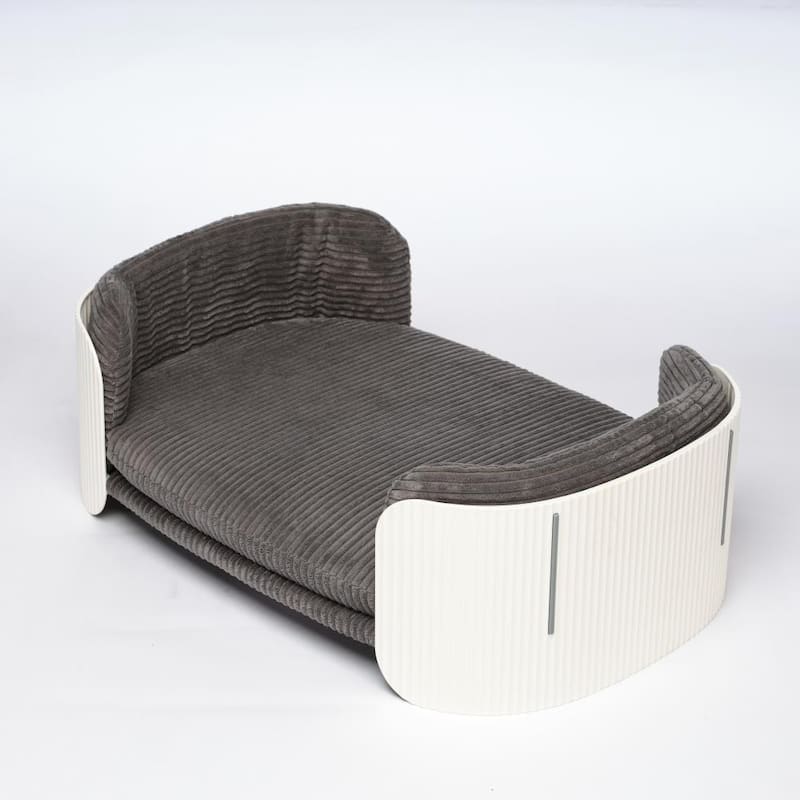 Dog Couch Bed Puppy Sofa Bed with Removable Mattress Cover - 31" W