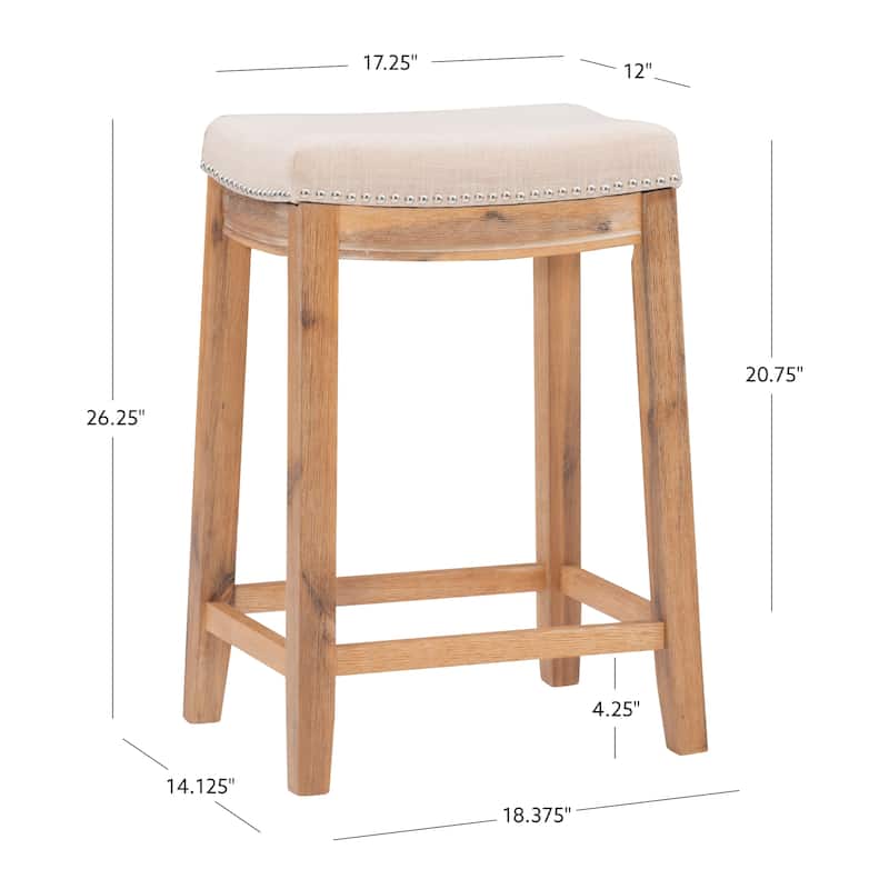 Linon Willamette 26-inch Counter Stool