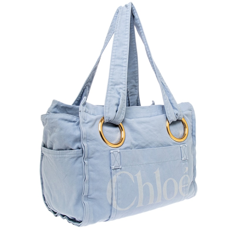 Chloe Plage Tote in Cotton
