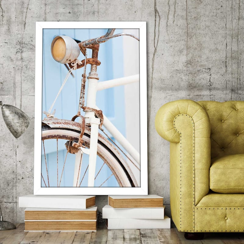 "Old Bike" by PhotoINC Studio Print on Acrylic