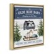 preview thumbnail 23 of 26, Stupell Christmas on Farm Phrase Framed Floater Canvas Wall Art Design by Mollie B.