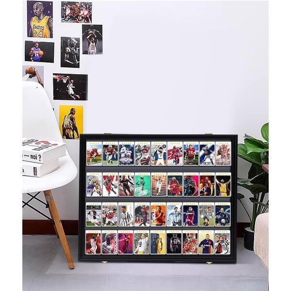 36 Graded Sports Card Display Case, Baseball Card Display Case, Trading Card Display Case Football Cards, 98% UV Protection - Bed Bath & Beyond - 40158627 36 Graded Sports Card Display Case, Baseball Card Display Case, Trading Card Display Case Football Cards, 98% UV Protection - Bed Bath & Beyond - 40158627