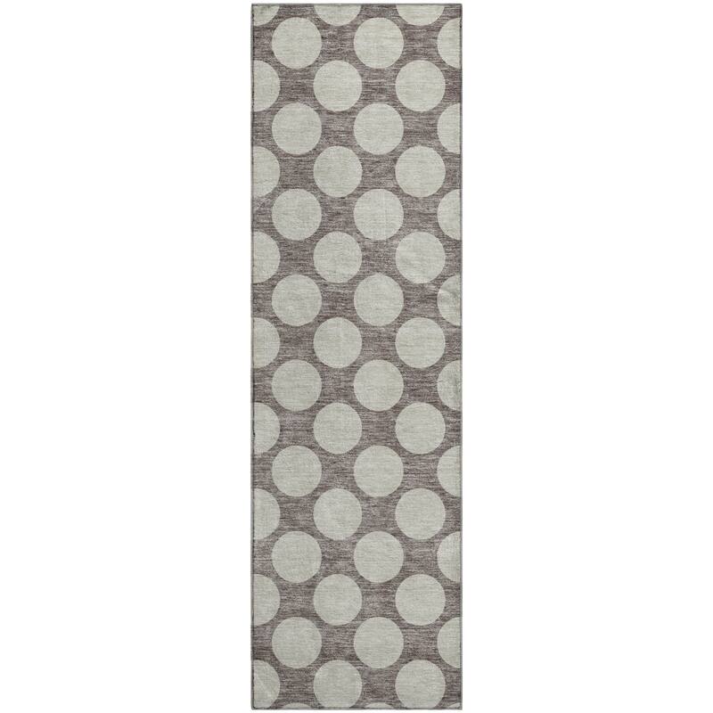 Premium Washable Super Soft Modern Polka Dots Mayfield Rug