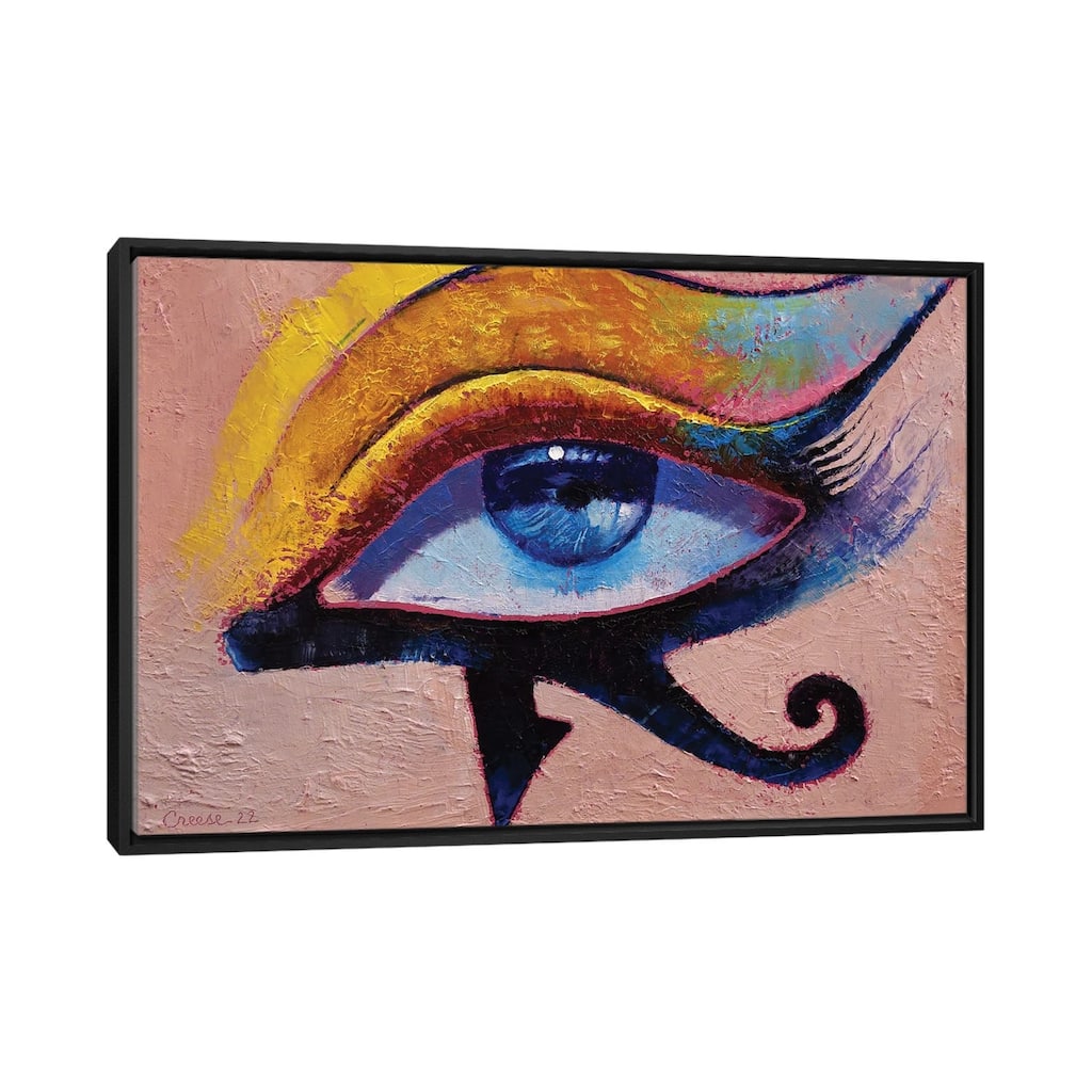 iCanvas "Eye Of Horus" by Michael Creese Framed
