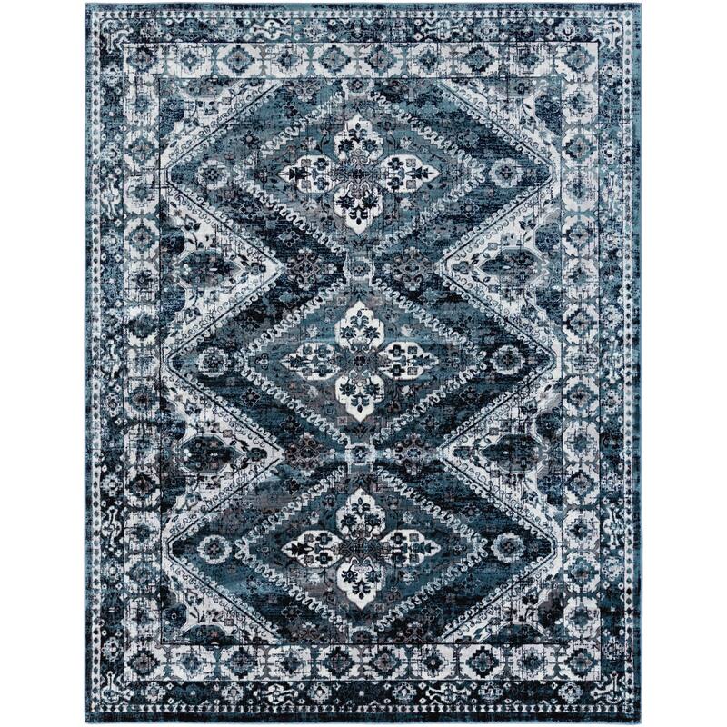 Livabliss Arundell Bohemian Medallion Area Rug