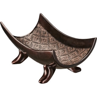 Creative Scents Dublin Brown Decorative Bowl