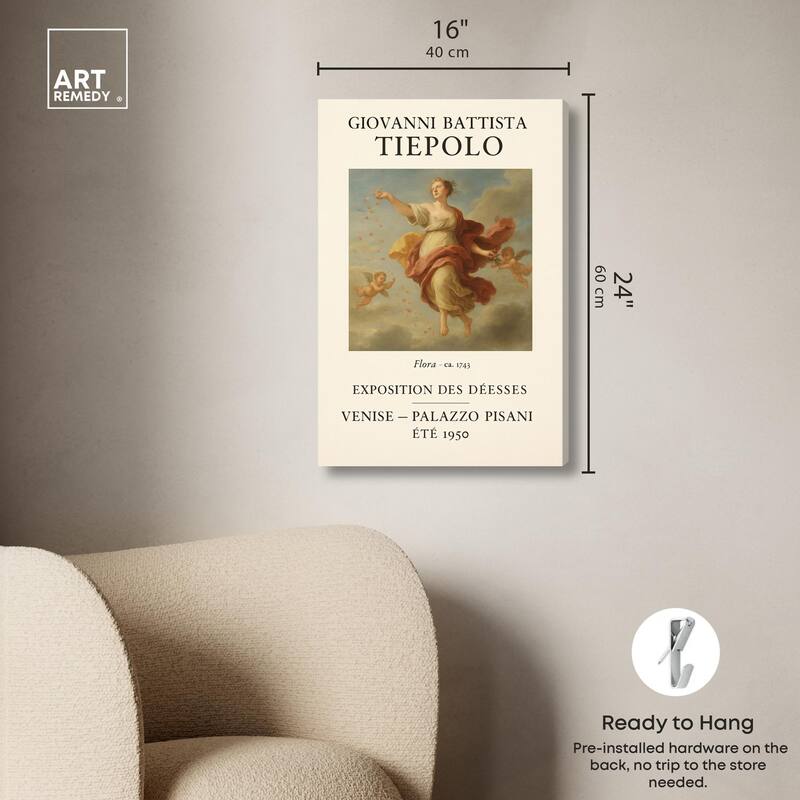 Goddess of Spring Canvas by Art Remedy, Gallery Wrapped