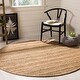preview thumbnail 4 of 5, SAFAVIEH Handmade Natural Fiber Zvjezdana Jute Tassel Rug - Ivory/Ivory - 2'3" x 8' Runner