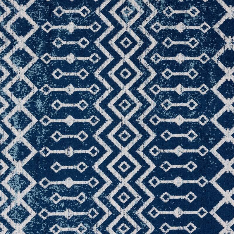 Gematria Moroccan Geometric Indoor Area Rug