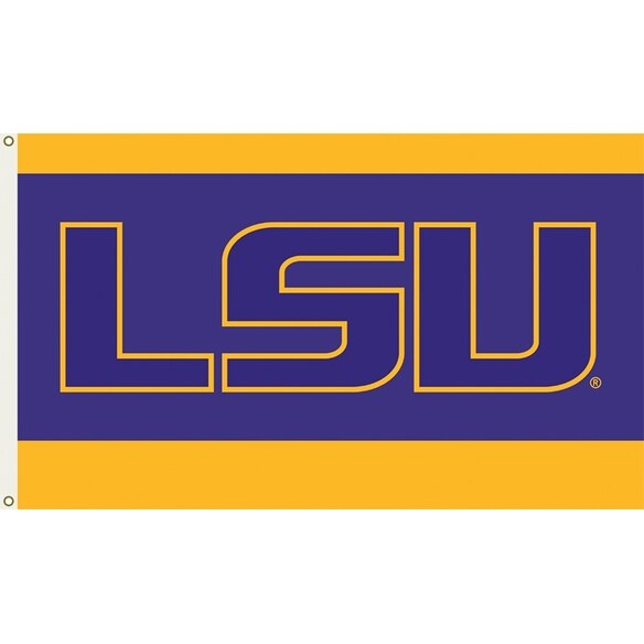 Shop Lsu Logo Flag Free Shipping On Orders Over 45 Overstock 18613371