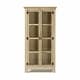 preview thumbnail 26 of 31, The Beach House Design Accent Cabinet w/ Glass Doors