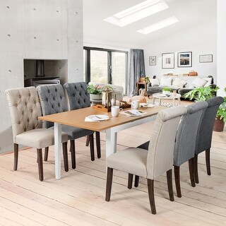 UKISHIRO Extendable Oak Dining Table - Bed Bath & Beyond - 35475544