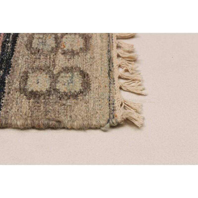 Ankara FW Taupe Kilim 5'3" x 8'1" - 5'3 x 8'1