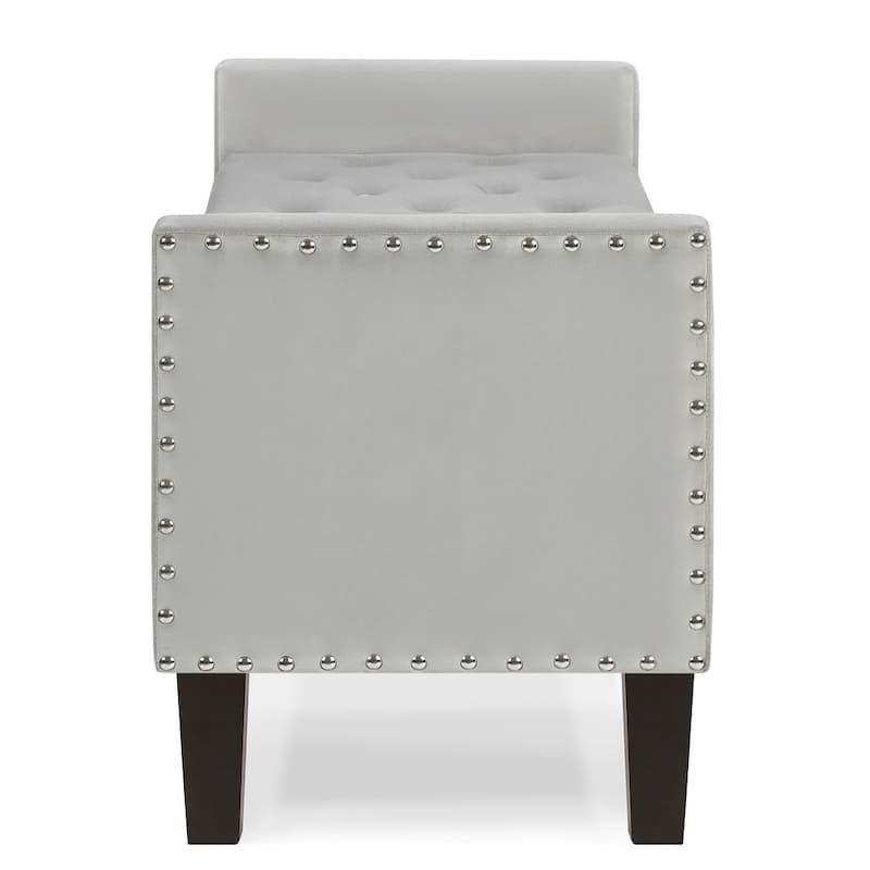 Tufted Button Storage Ottoman Bench - 48"L x 18.5"W x 22" H