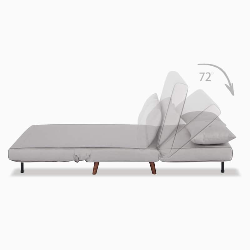 Haru 40" Convertible Lounge/ Sleeper Chair