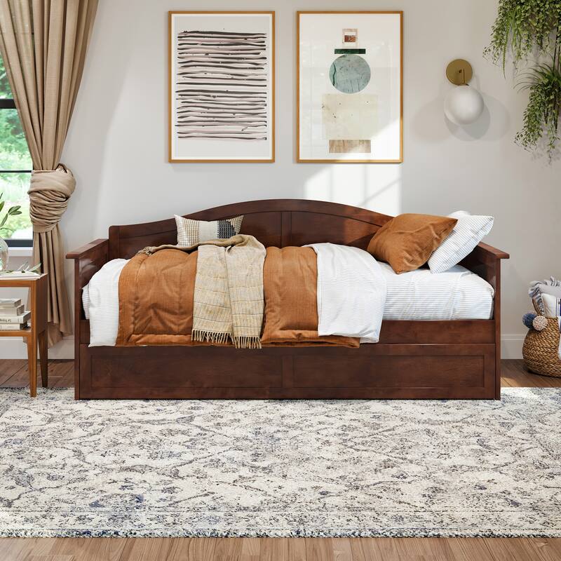 AFI Acadia Twin Size Daybed with Twin Trundle