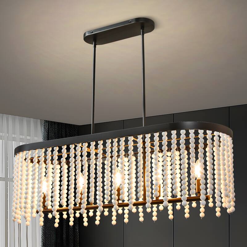 Modern Chandelier Dimmable Black and Gold Drum Chandeliers Light Fixture for Living Room Dining Room