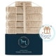 preview thumbnail 60 of 89, Empyrean 100 Percent Cotton Ultra Soft and Absorbent Bath Towel Set