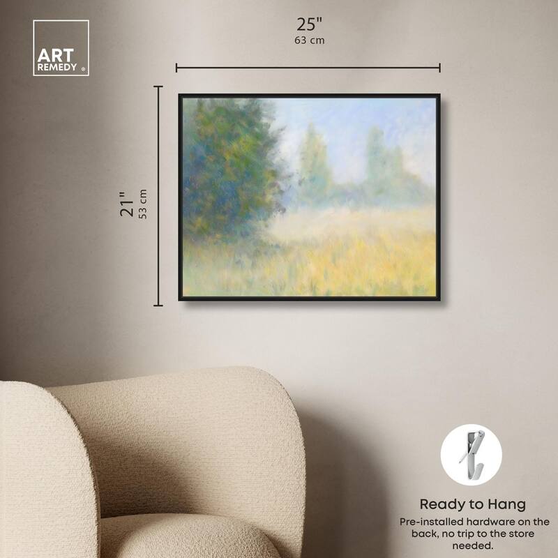 Faded Horizon II Canvas by Art Remedy