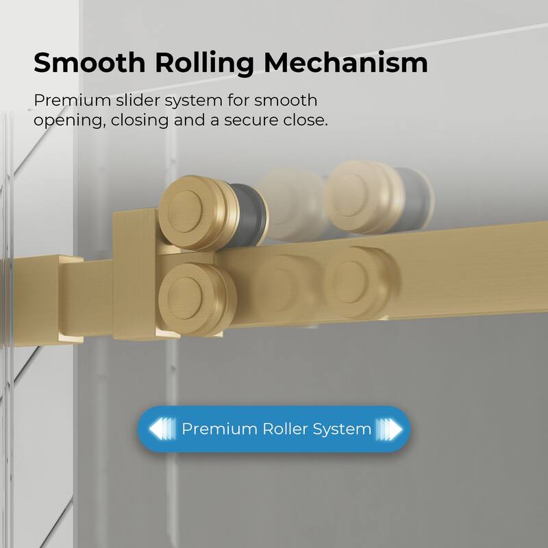 Selby Frameless Sliding Clear Alcove Shower Door