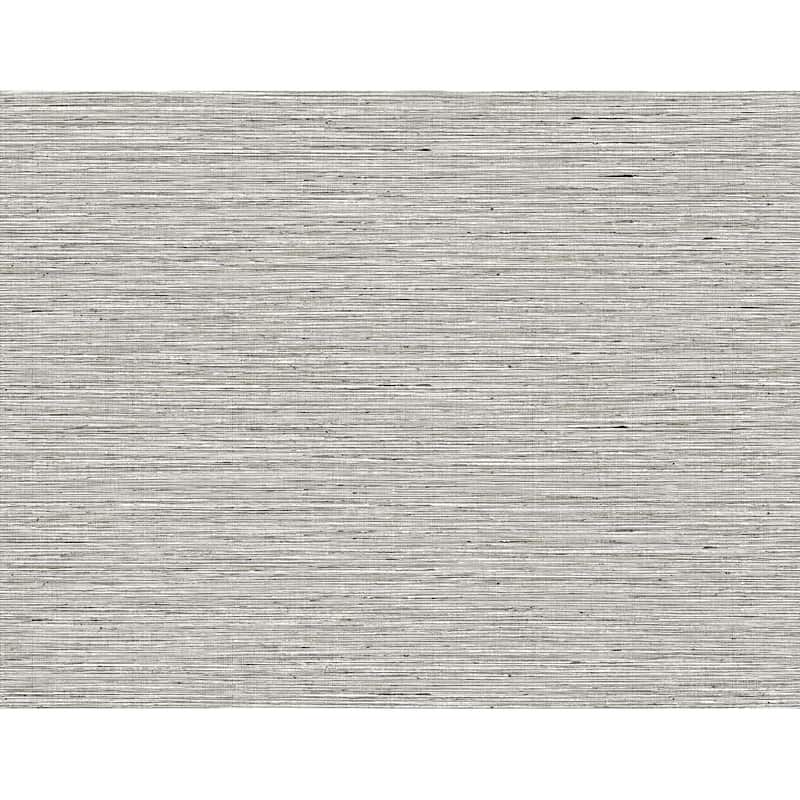 DuPont Tedlar Edmond Faux Sisal High Performance Vinyl Unpasted Wallpaper - 27 in. W x 27 ft. L - Harbor Grey