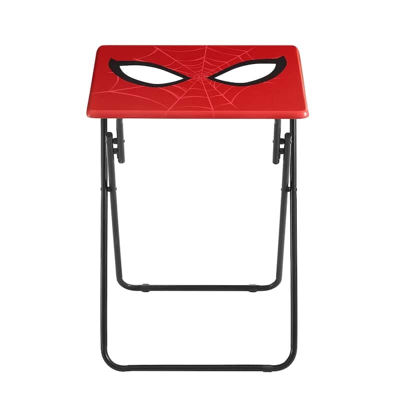 Marvel Spiderman Folding Tray Table,Portable Snack Laptop Table