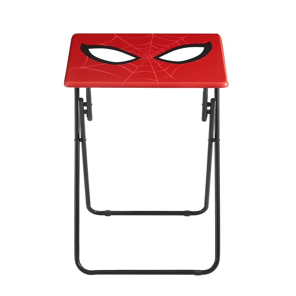 Marvel Spiderman Folding Tray Table,Portable Snack Laptop Table