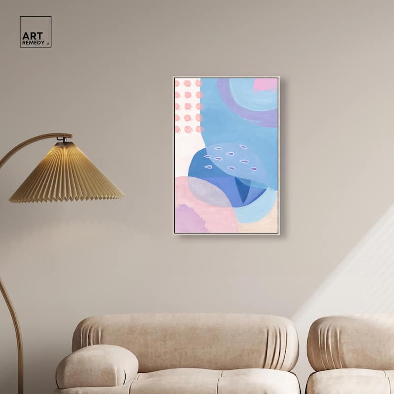 Doll Memories - Pretty Blue II Canvas by Art Remedy