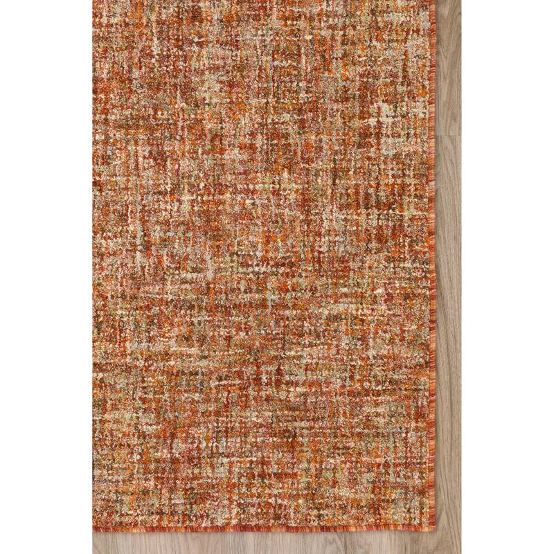Addison Winslow Active Solid Wool and Viscose Area Rug