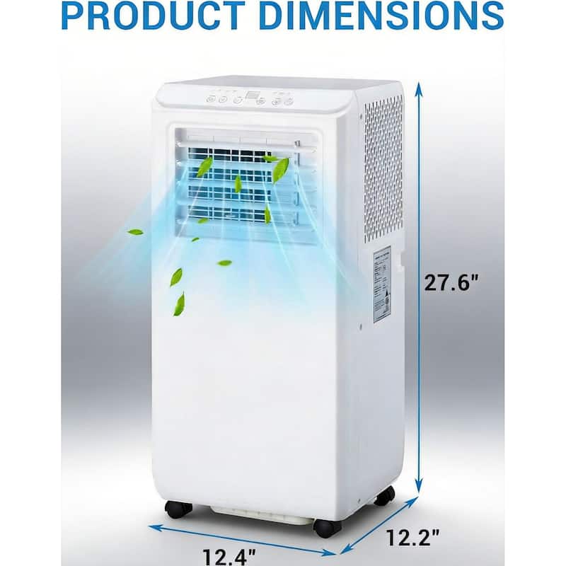 8000 BTU Portable Air Conditioners, Cools Up to 350 Sq ft