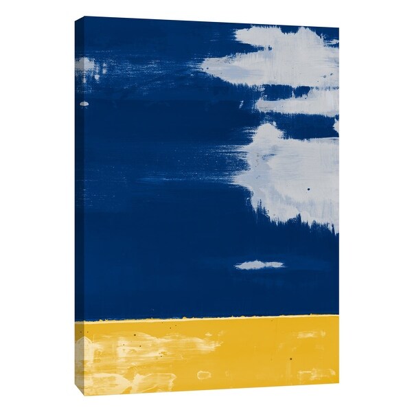 PTM Images 9-105304 PTM Canvas Collection 10" x 8" - "Squeegeescape 27" Giclee Abstract Art Print on Canvas