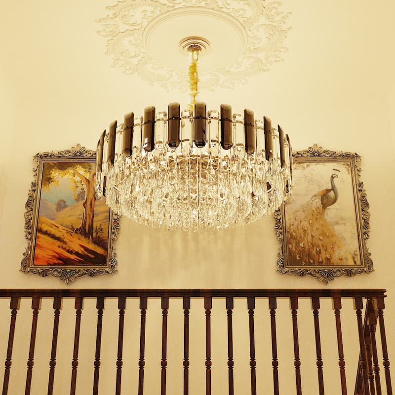Layer Modern Luxury Crystal Pendant Chandelier