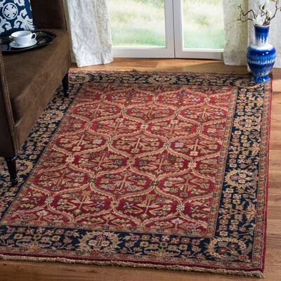SAFAVIEH Couture Hand-knotted Old World Panoraia Traditional Oriental Wool Rug with Fringe