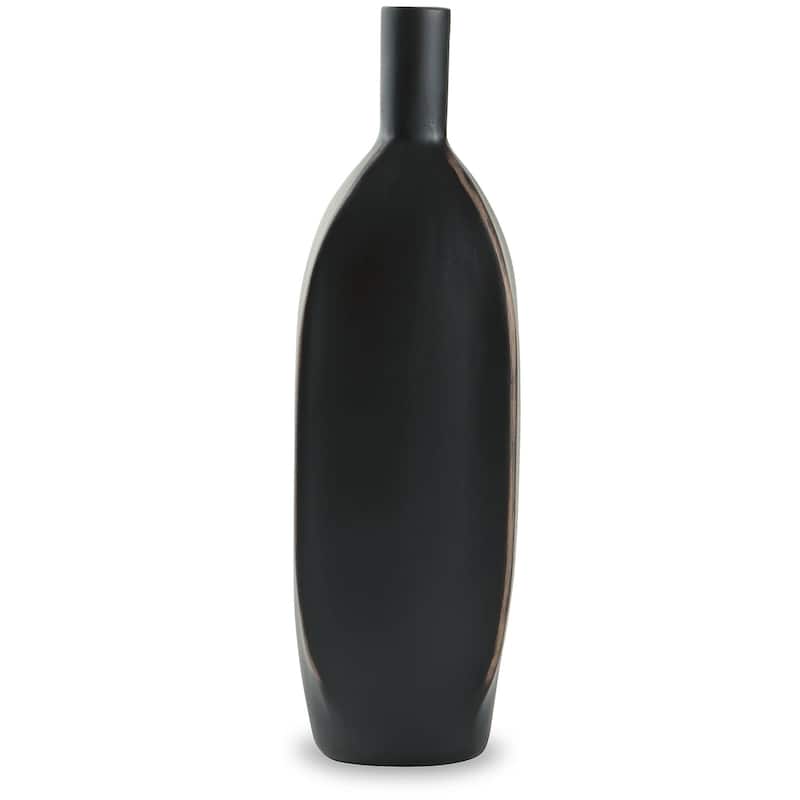 Signature Design by Ashley Rhaveney Black Vase (Set of 3)