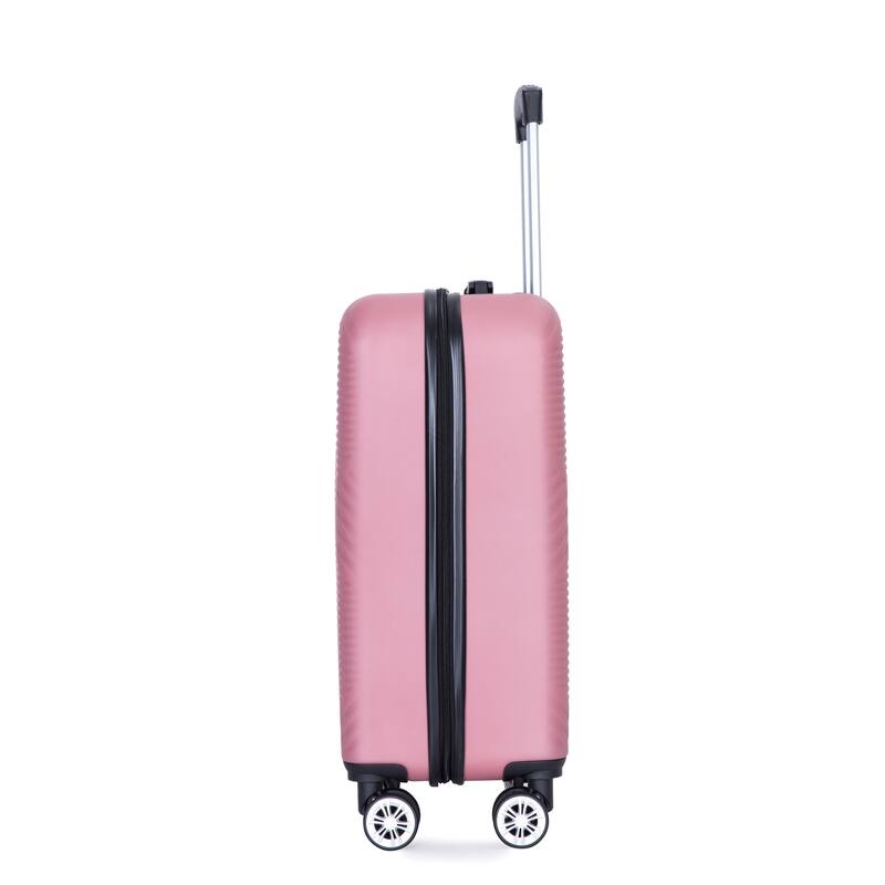 Stylish Luggage Lightweight Luggage, 4-Piece Set with Spinner Wheels and Cosmetic Case, for Boarding and Travel