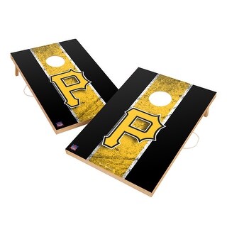 Vintage Pittsburgh Pirates MLB Regulation 2x4 Cornhole Set
