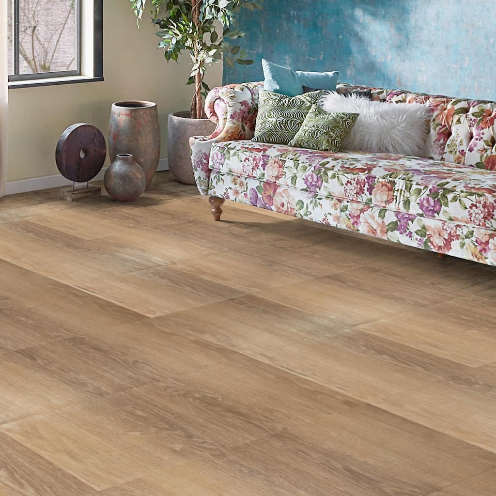 Art3d 12'' X 12'' Wood-Look Peel and Stick Vinyl Floor Tiles,30 pcs,30 sqft