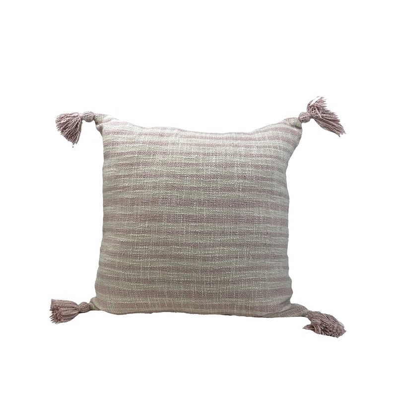 JoJo Fletcher Set of 2 20" x 20" Cotton Decorative Pillow Covers