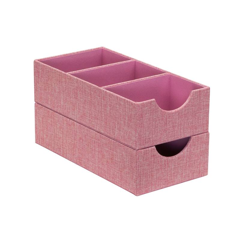 Household Essentials 3-Compartment Drawer Organizers