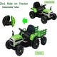 preview thumbnail 10 of 22, Kids Ride on Tractor with Trailer & Parent Remote Control,12V Battery Powered Ride On Tractor Toy with Dual Motors