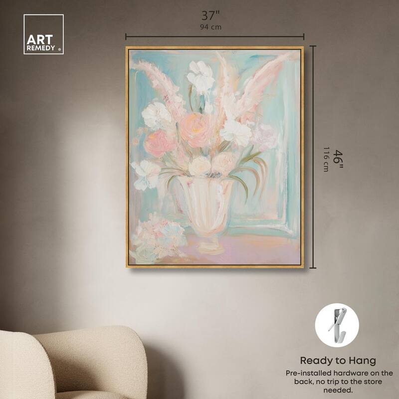 Still Life in Soft Hues II Canvas by Art Remedy