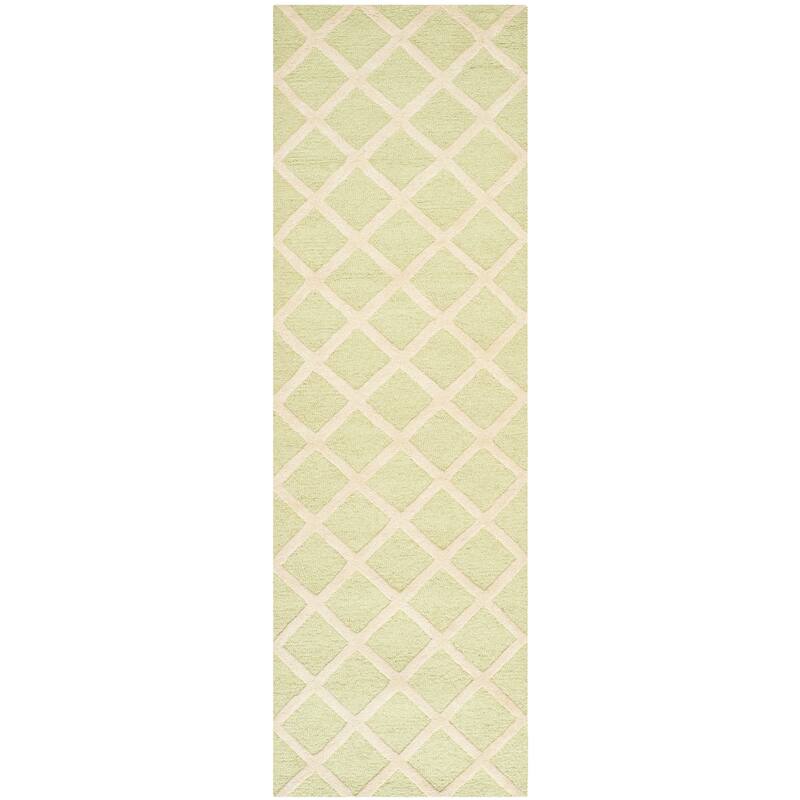 SAFAVIEH, Handmade Cambridge Siire Moroccan Trellis Wool Rug