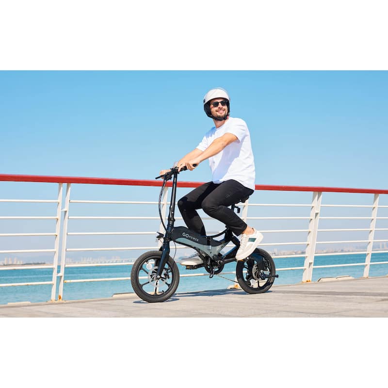 GoPowerBike Go Klik Folding Electric City bike 16 inch Wheels