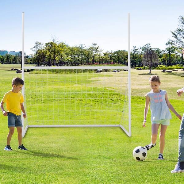 slide 2 of 9, 2 in 1 All Weather Football Training Equipment for Park School White