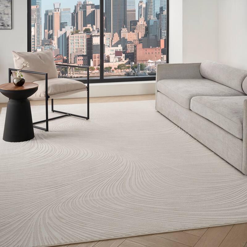 DKNY Central Park West Indoor only Abstract Glam Area Rug