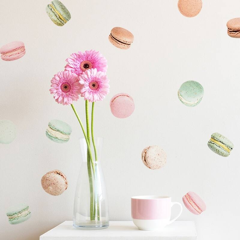 Tempaper French Macaron Removable Wall Decals (2 Sheets)