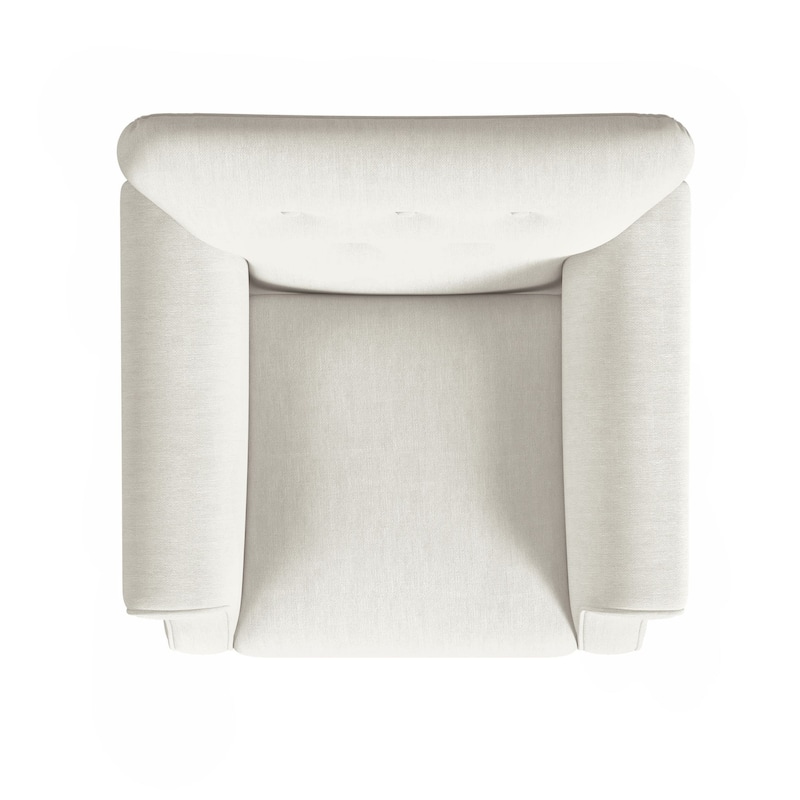 HomePop Rolled Arm Accent Chair