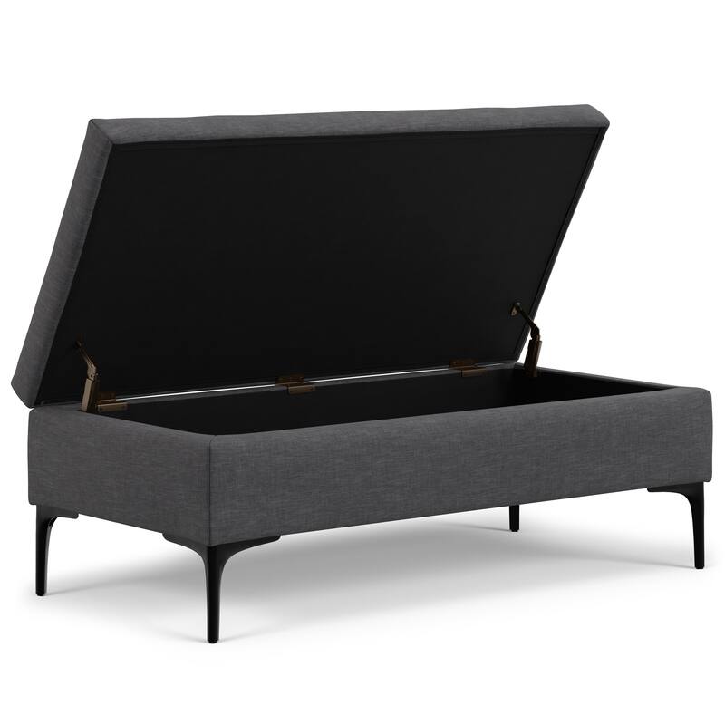 Rebecca Large Coffee Table Storage Ottoman with Lift up Lid